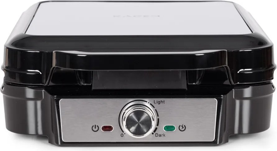 Уред за сандвичи 3в1 KADEN, 1200W, грил, тостер, черен, 28x35x10,5см