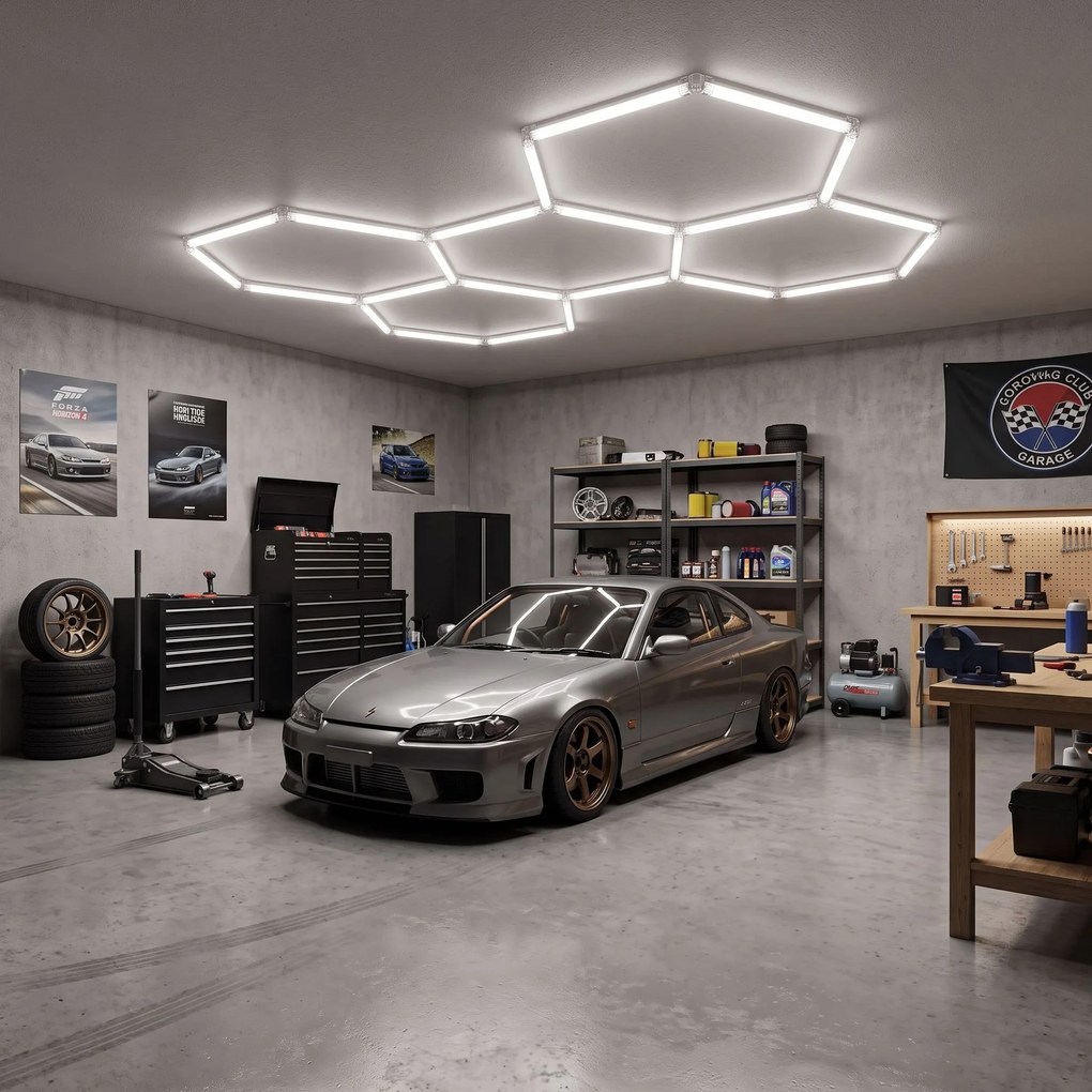 LED лампа HEXAGON JNH051-H White