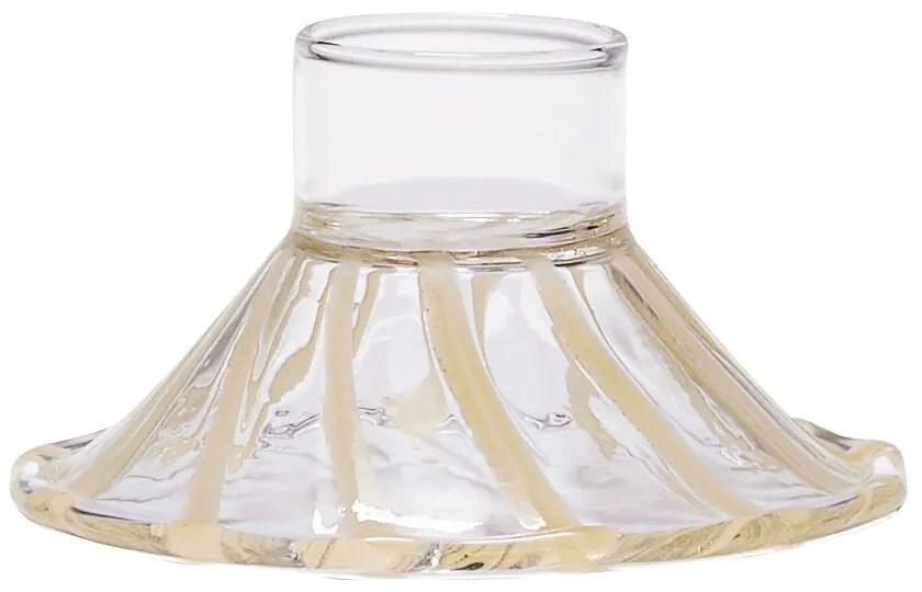 Стъклен свещник Heir – Hübsch