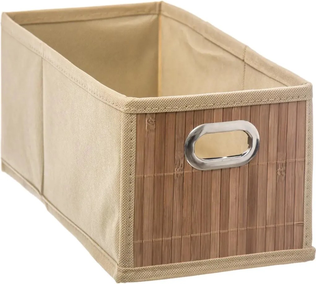 Кош за съхранение 5five, Бамбук, 15x31 cm