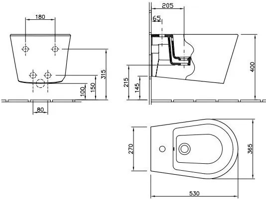 Комплект Висяща SANITANA Glam