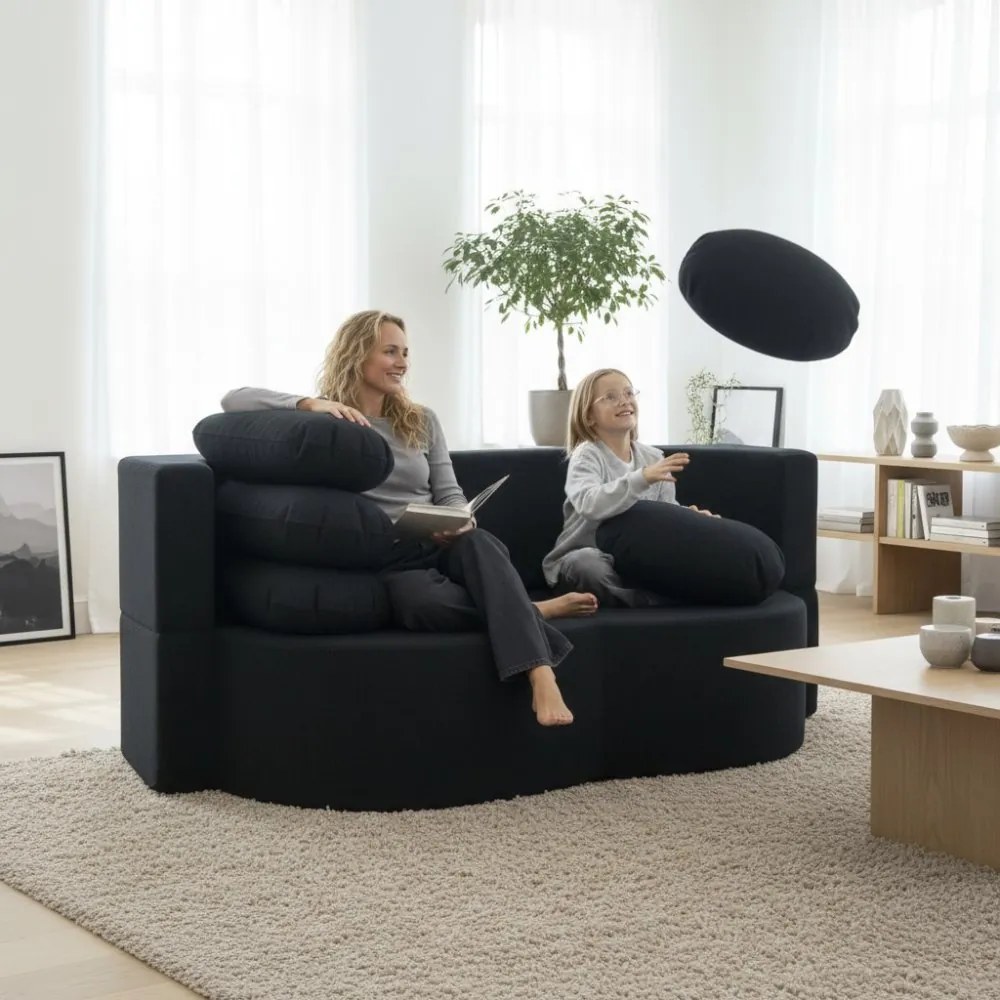 Иновативен разтегателен диван с компресия