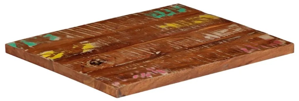 371045 vidaXL Плот за маса 60x50x2,5 см правоъгълен регенерирано дърво масив