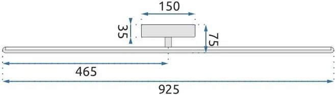 Аплик LED Neutral 12W 92CM APP583-1W