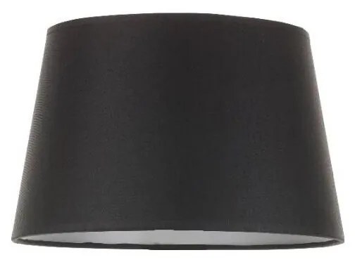 Резервен абажур за настолна лампа LORENZO E27 20x26 см черен