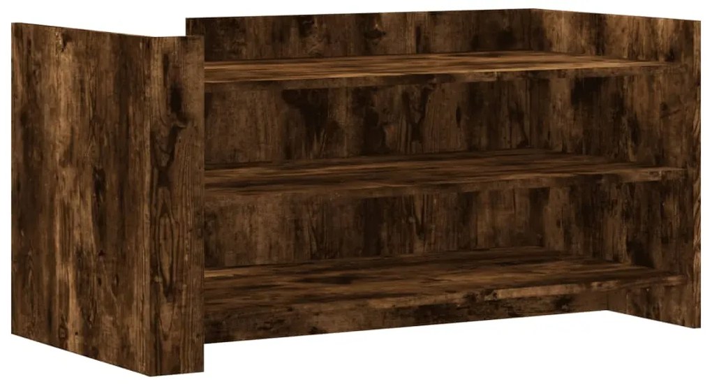 848350 vidaXL Кафе маса, опушен дъб, 100x50x50 см, инженерно дърво