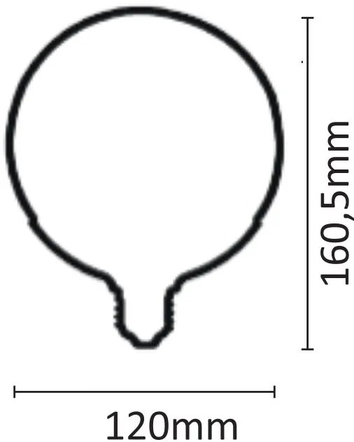 Лампа LED InLight E27 G120 18.5W 3000K