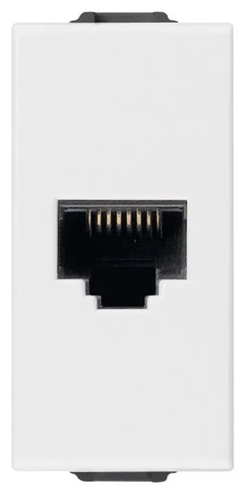 VIMAR 09339.16 RJ45 Интернет розетка кат.6A Netsafe FTP, Бял, 1M  NEVE UP