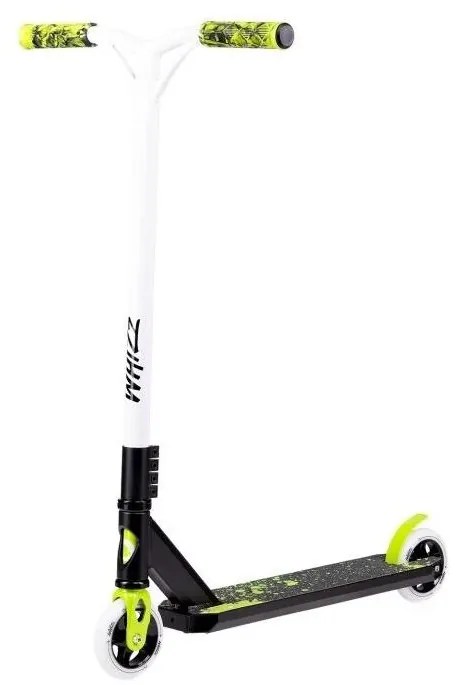 Lionelo - Детски скутер WHIZZ черен/бял/жълти