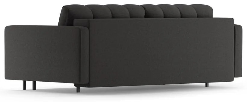 Тъмносив разтегателен диван с място за съхранение 222 cm Bali – Cosmopolitan Design