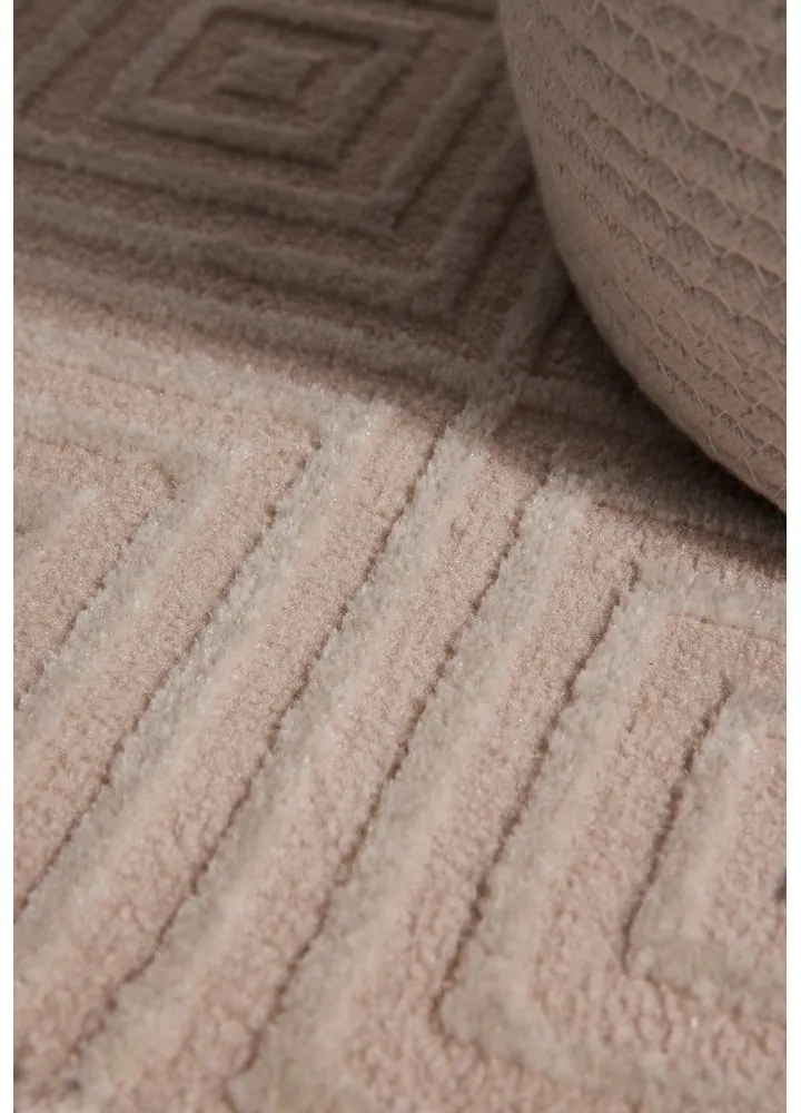 Бежова пътека 80x240 cm Perles Tourmaline – Elle Decoration