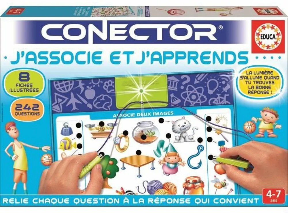 Образователна Игра Educa Connector I associate and I learn (FR)