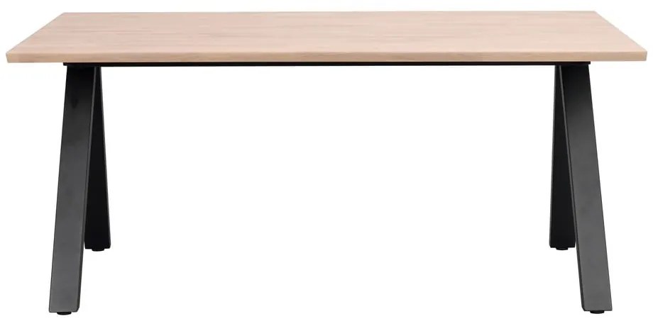 Сгъваема маса за хранене с дъбов плот 170x100 cm Carradale - Rowico