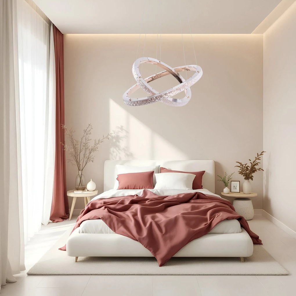 Лампа LED MS011-CP ROSE GOLD 59cm