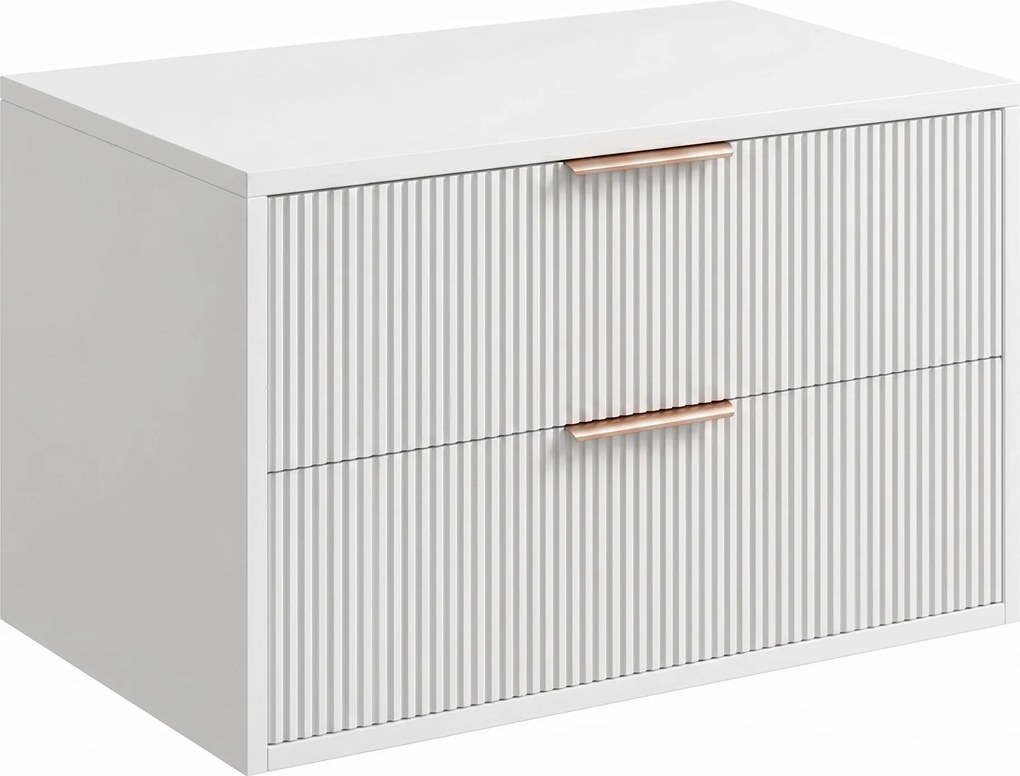 Шкаф за мивка Rea Mono 80cm White