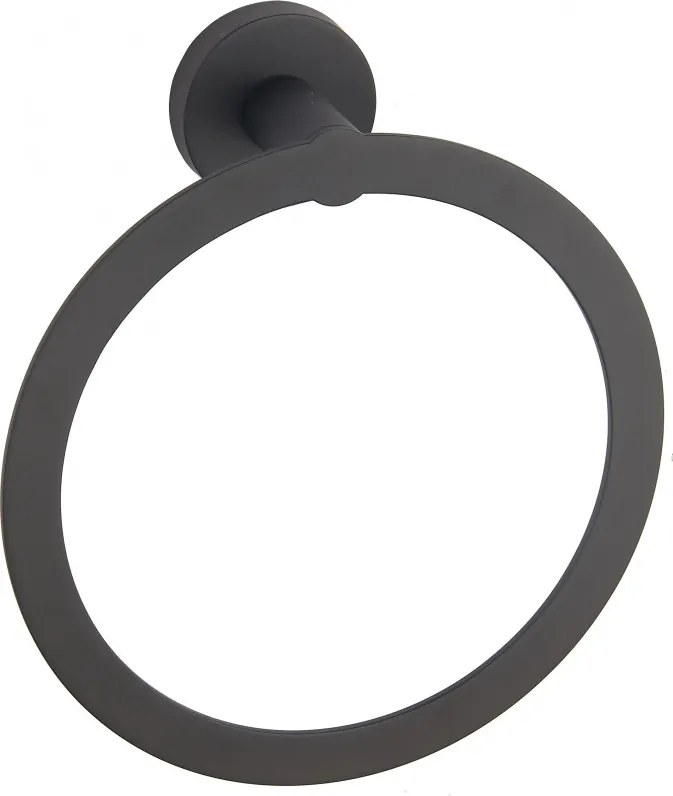 Mexen Tiber закачалка за кърпа, черна - 7050532-70