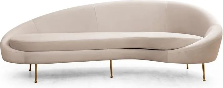 Кремав диван 255 cm Eses – Artie