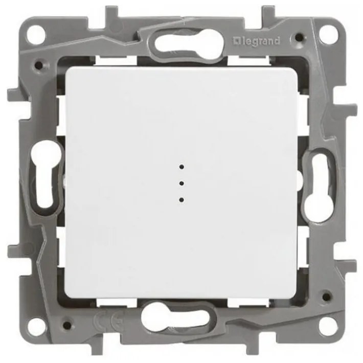 Legrand 664510  Ключ девиаторен 10А с индик. Niloe Бяло - 664510.