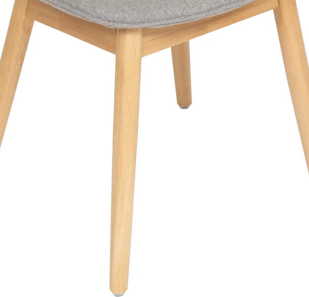 Трапезен стол atmosphera Ayati, Хевея - Бежов