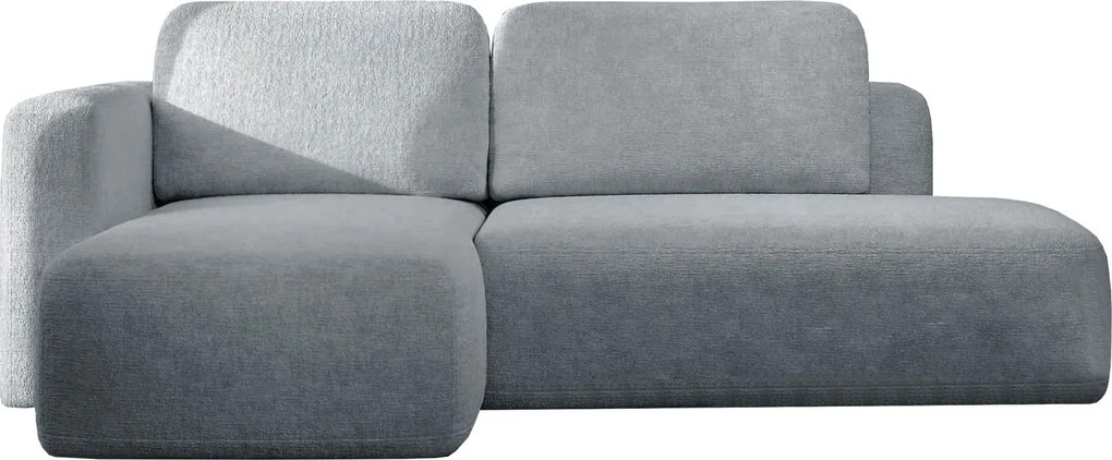 Ъглов диван Cozy-Сиво-Ляв