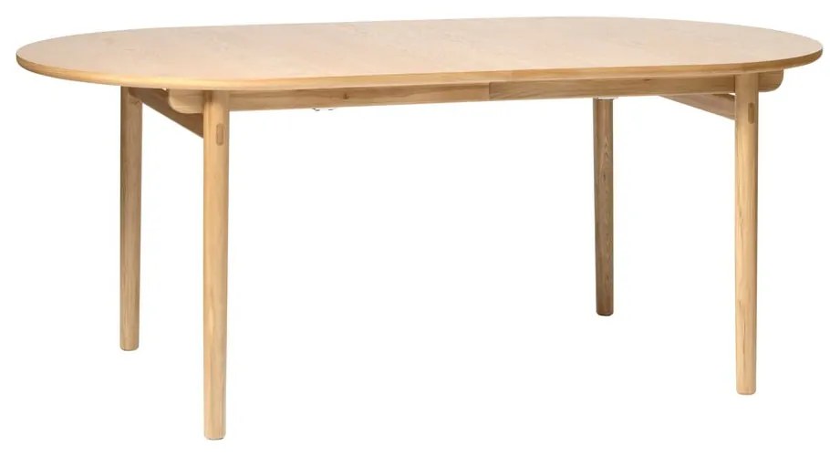 Сгъваема маса за хранене от дъб 100x190 cm Carno - Unique Furniture