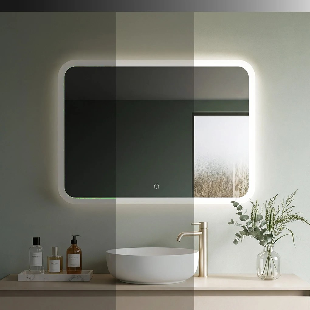 Огледало LED 80x60cm TOP-3