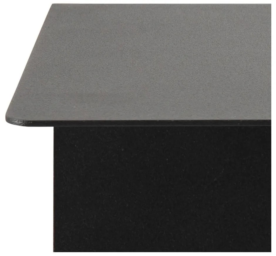 Черен метален рафт Joliet - Actona