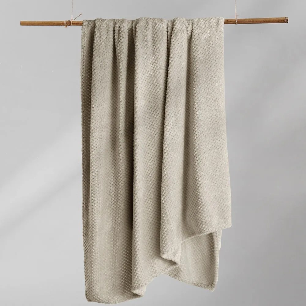 Светлокафяво одеяло от микрофибър , 170 x 210 cm Henry - DecoKing