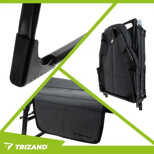 Сгъваемо походно легло Trizand – Туристическо легло за къмпинг с калъф за носене