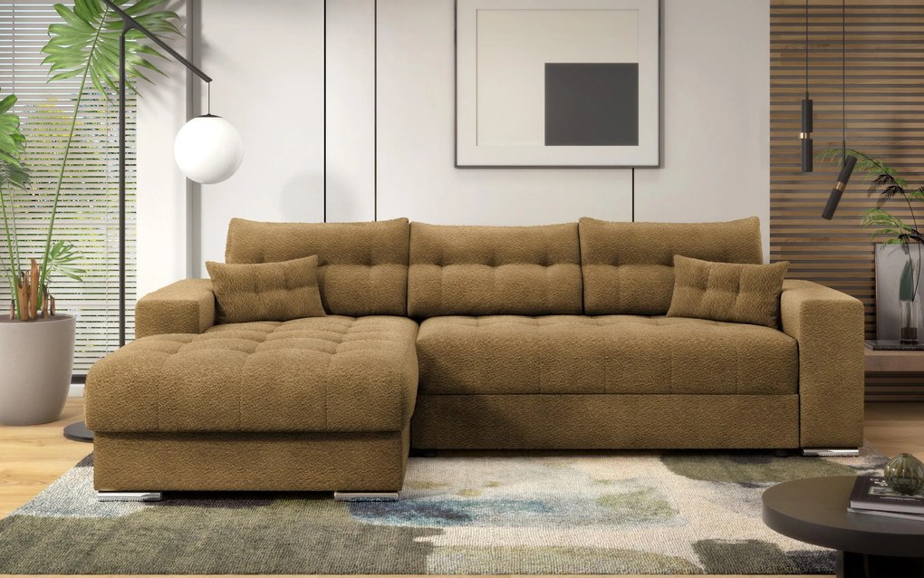 Разтегателен ъглов диван Сандер