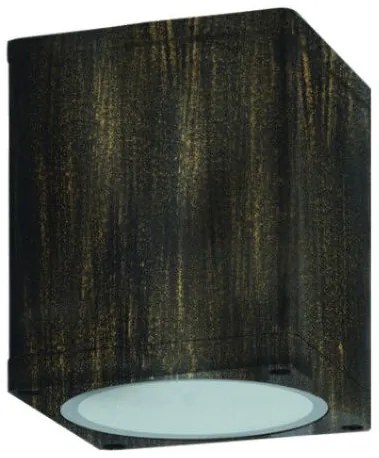 Стенна таванна лампа Lempo Square E27 единична лампа-Leuko