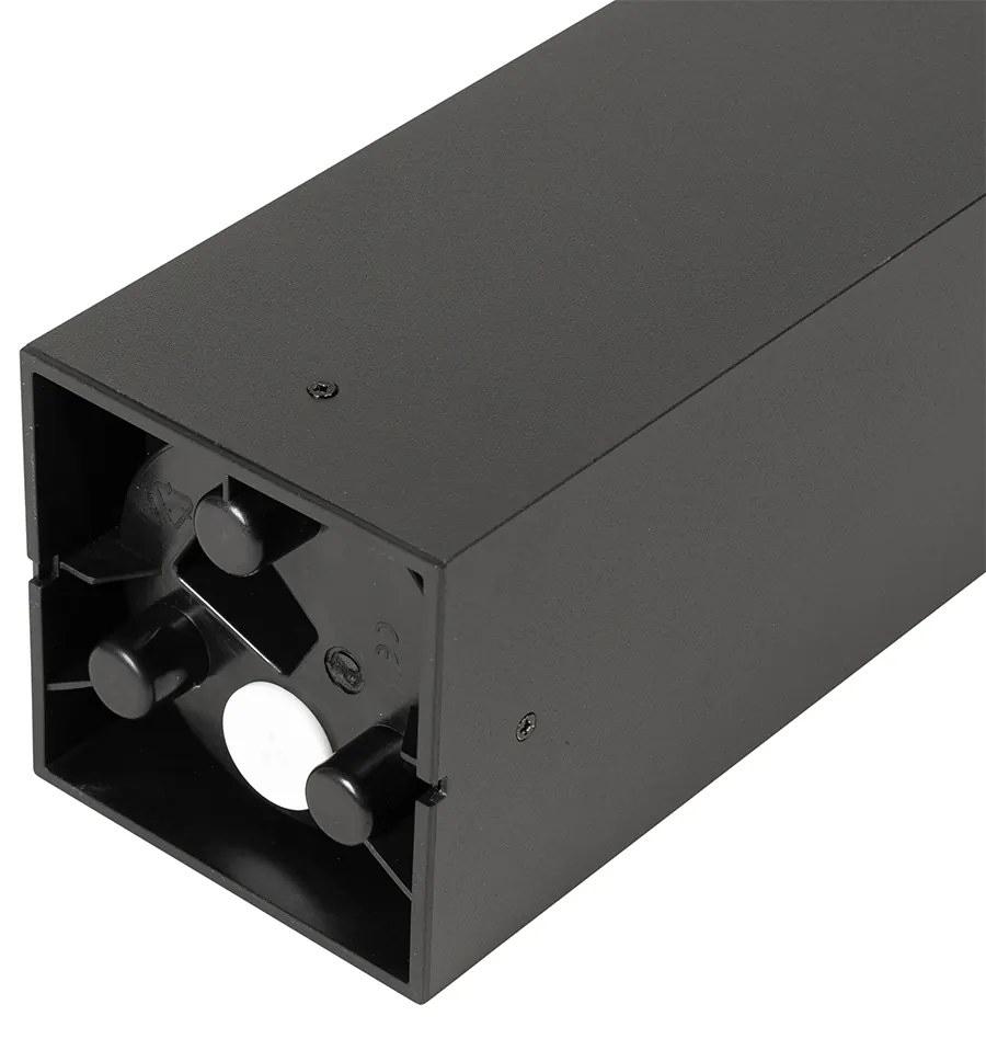 Модерен външен стълб черен 60 см IP44 - Nicole