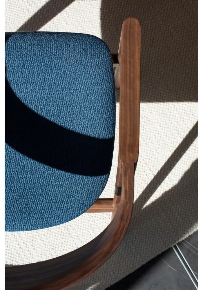 Трапезен стол в син и кафяв стол Muna – Gazzda