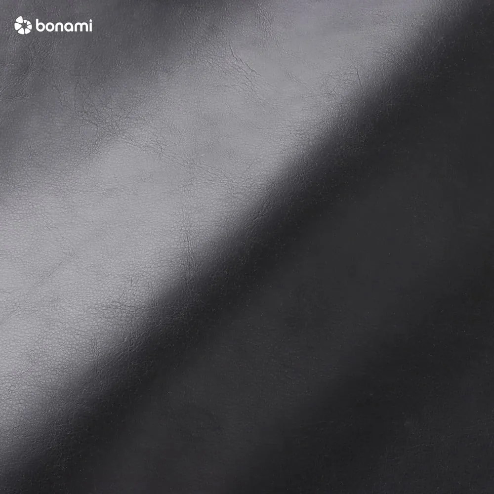 Черно кресло от изкуствена кожа Feston - Zuiver