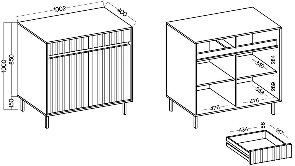 Бюфет Ohana II-Mpez