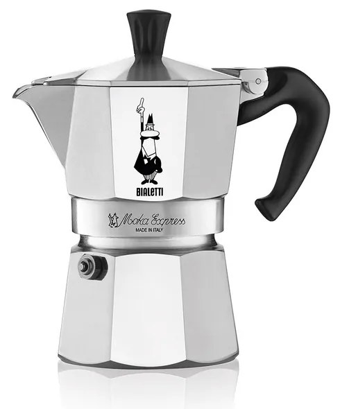Bialetti - Кафеварка Moka Express Silver за 6 кафета