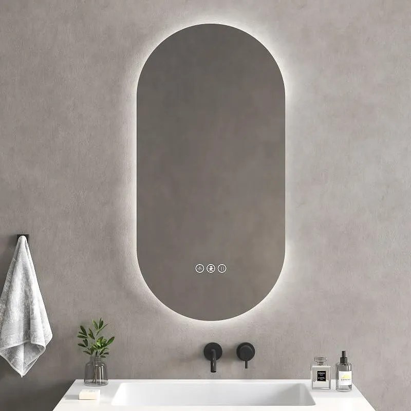 LED огледало BRUNO 1955-50, Inter Ceramic, 50x100см