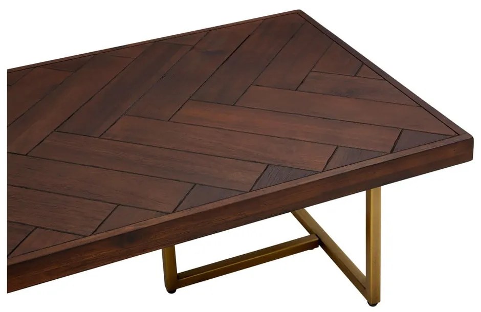 Кафява кръгла маса за кафе 60x120 cm Brando - Premier Housewares