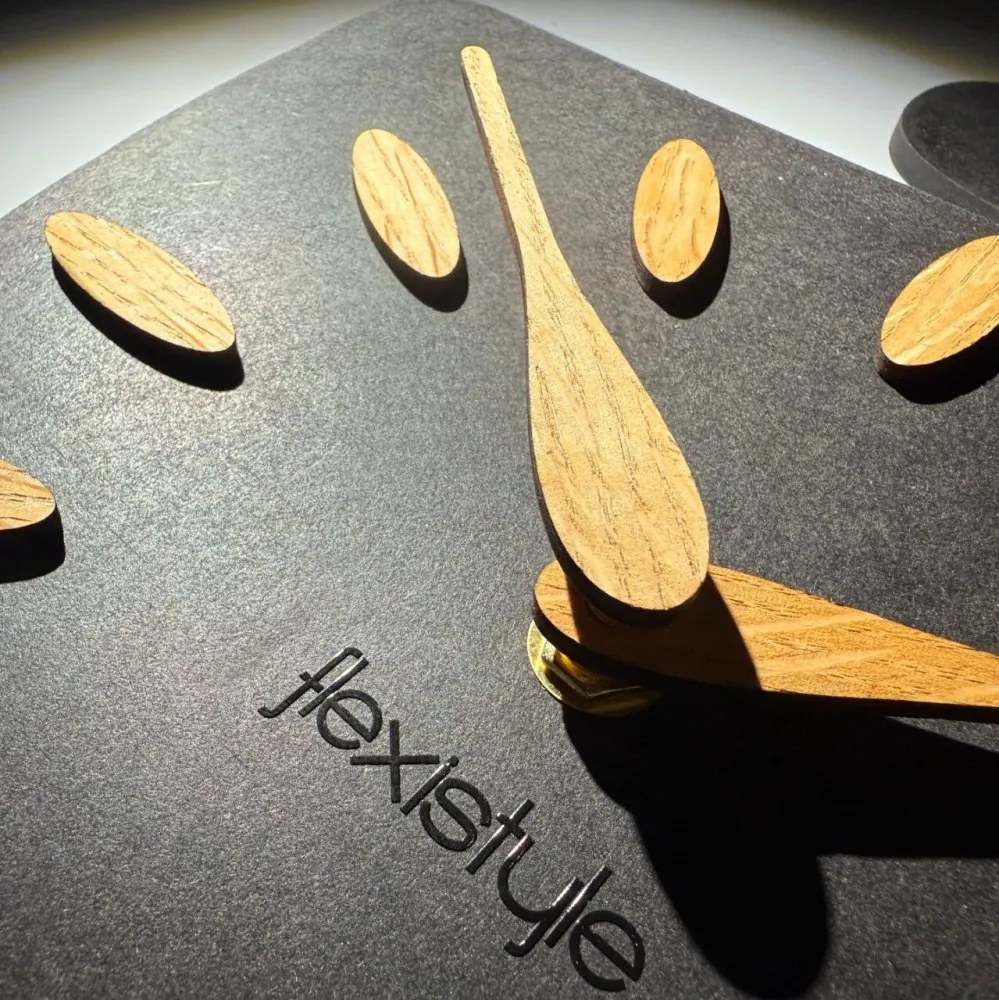 Стенен часовник Време за кафе във формата на чаша 45 x 30 cm