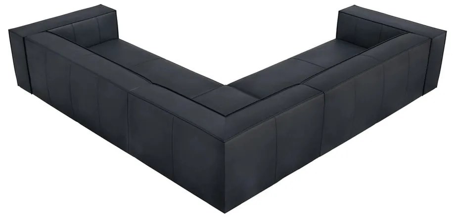 Тъмносин кожен ъглов диван (променлив) Madame – Windsor &amp; Co Sofas