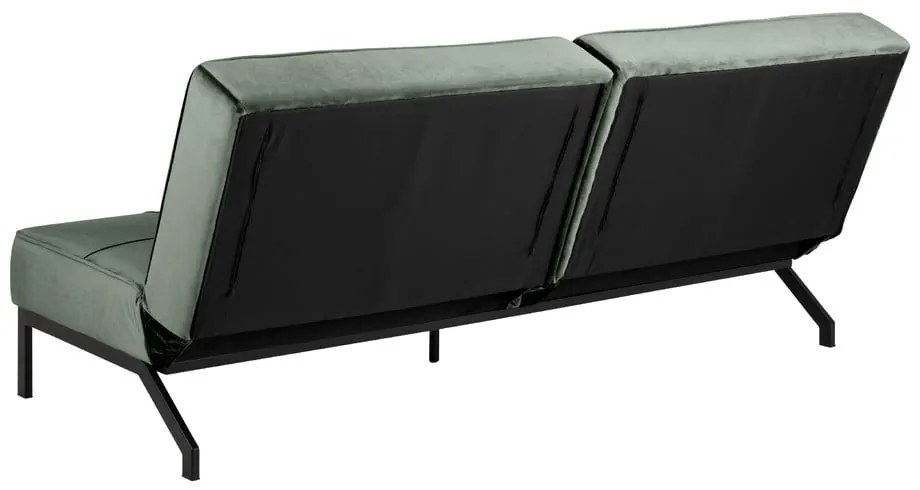 Зелен разтегателен диван Perugia - Actona