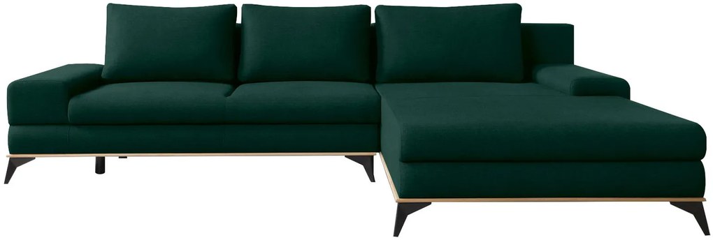 Ъгъл диван Vanila-Green-Left