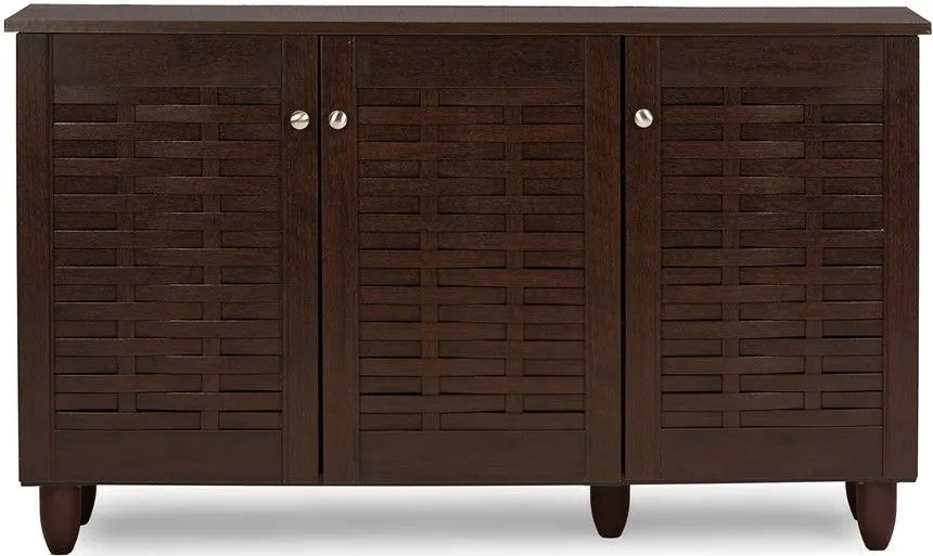 Шкаф за обувки Warren 3D-Венге