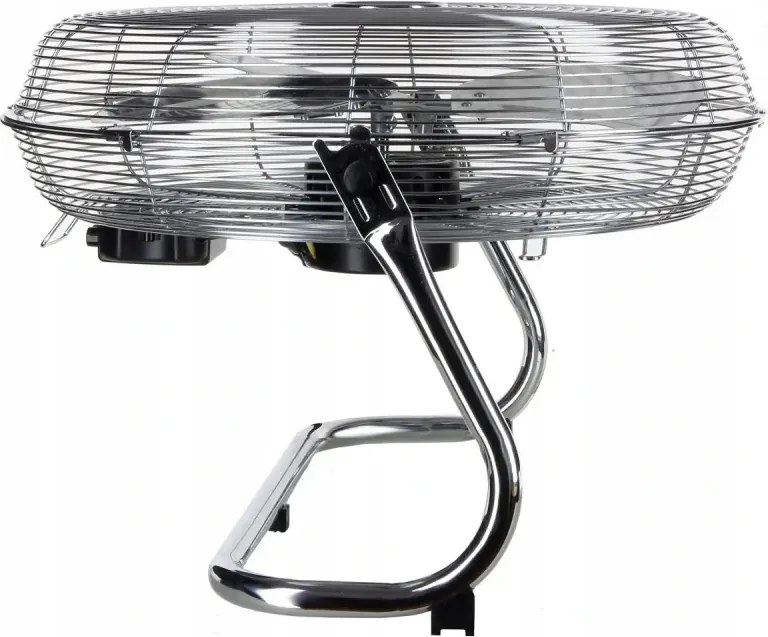 Вентилатор за под Esperanza EHF006 Cyclone, 110W, 45 см, 3 скорости, 116м3/мин, Алуминиеви перки, Сребрист/хром