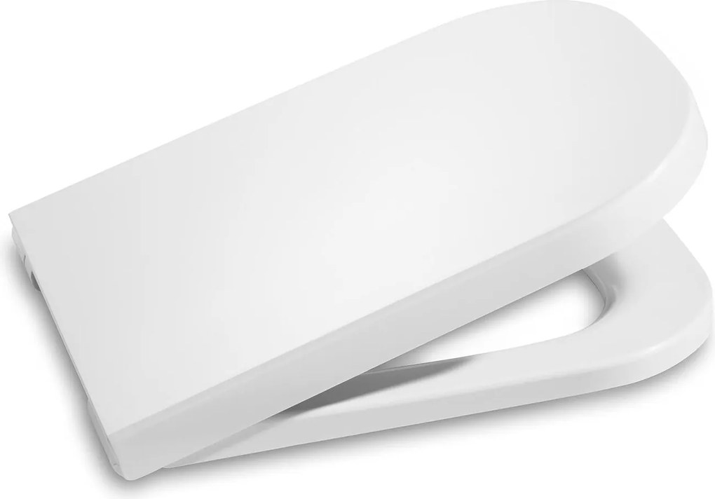 Седалка и капак, Roca, A80147000B, SQUARE за тоалетна чиния