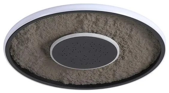 Searchlight 80880-46BK - Димируемо таванно осветително тяло LUMADISC LED/20W/230V Ø 41 cm