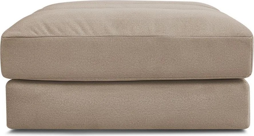 Кафяво-сива кадифена табуретка Sierra – Bobochic Paris