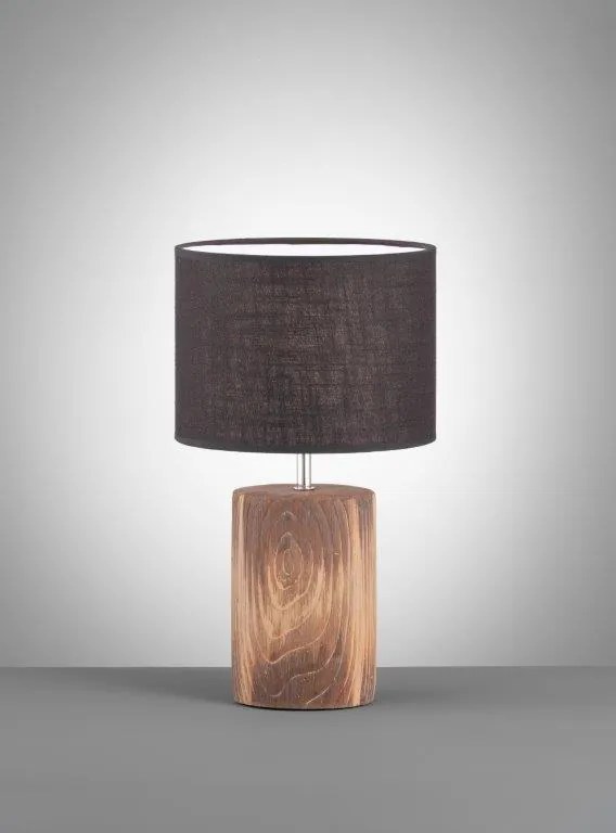 Настолна лампа F&H Malik-Diameter: 24 cm-Gray