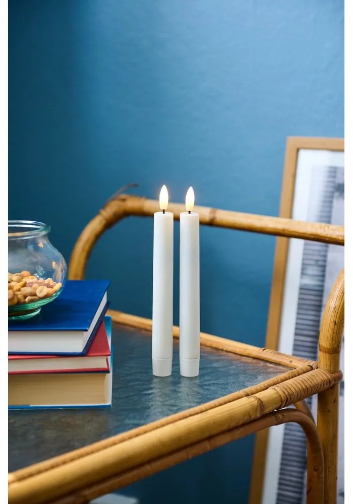 LED свещи в комплект от 2 бр. (височина 20 cm) Sille Tall Exclusive – Sirius