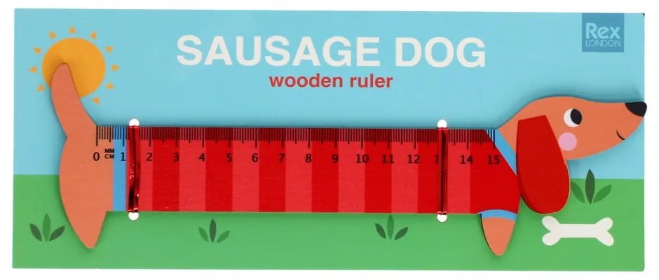 Линийка Sausage Dog – Rex London